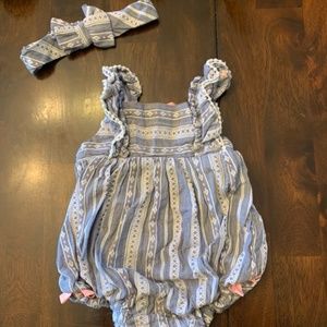 Tommy Bahama Baby Girl’s Romper 6-9 Months